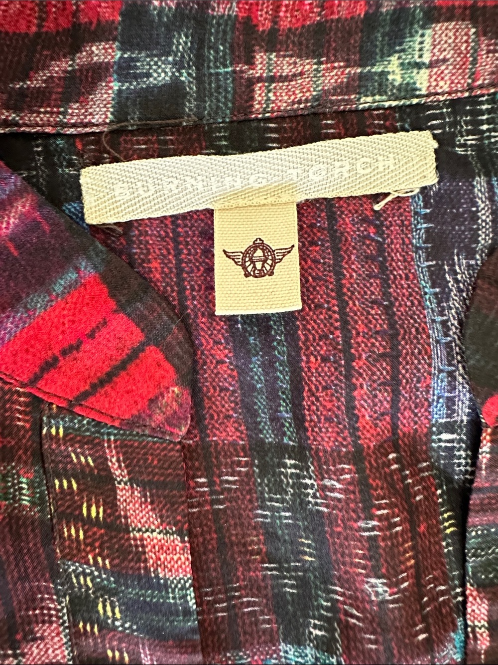 Women’s Patterned Silk Shirt - Picture 2 of 6